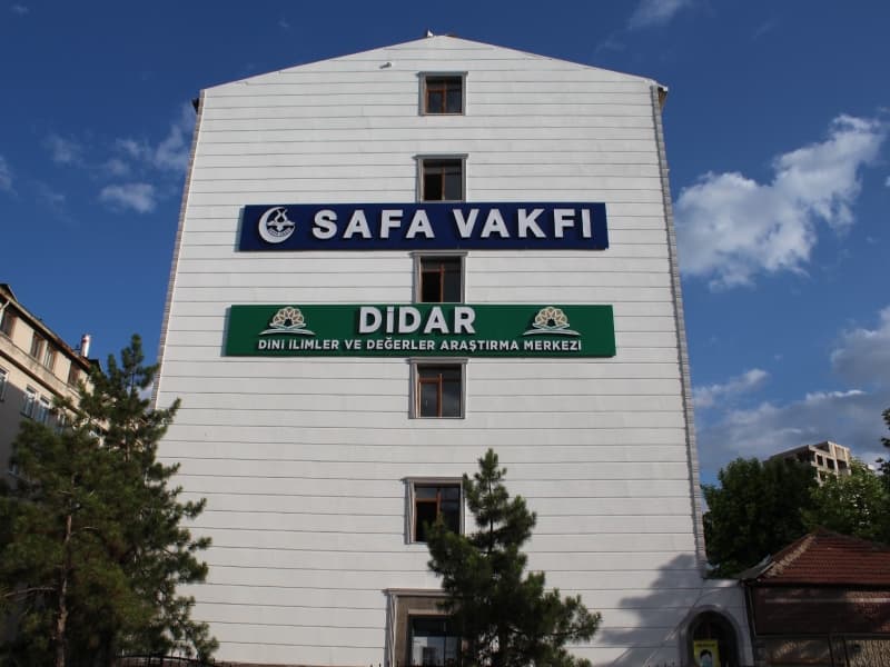 Didar Dini İlimler ve Değerler Araştırma Merkezi dış cephe görünümü